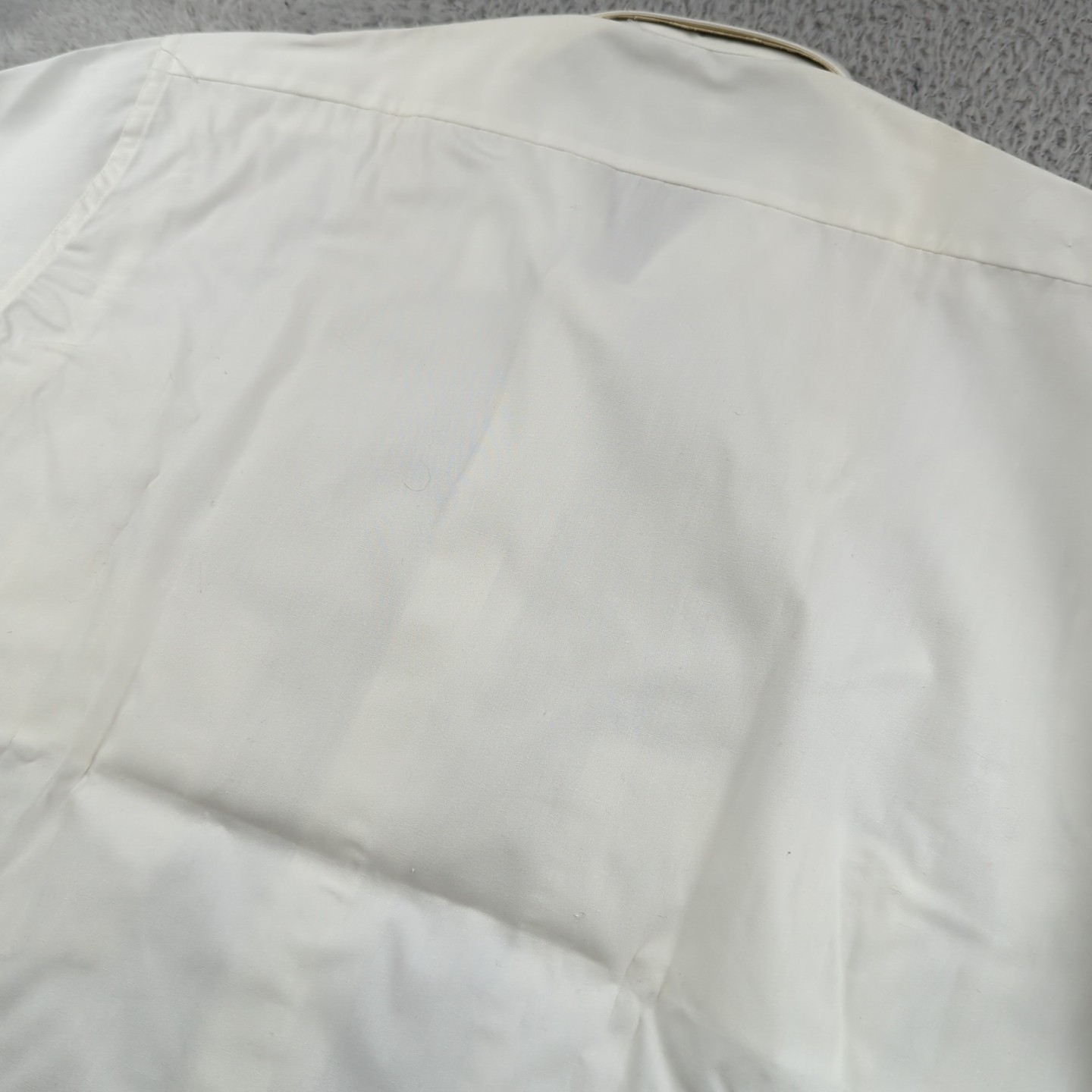 VINTAGE 60s Arrow Dress Shirt Size 15 Small Sanforized WHIP 100% Cotton