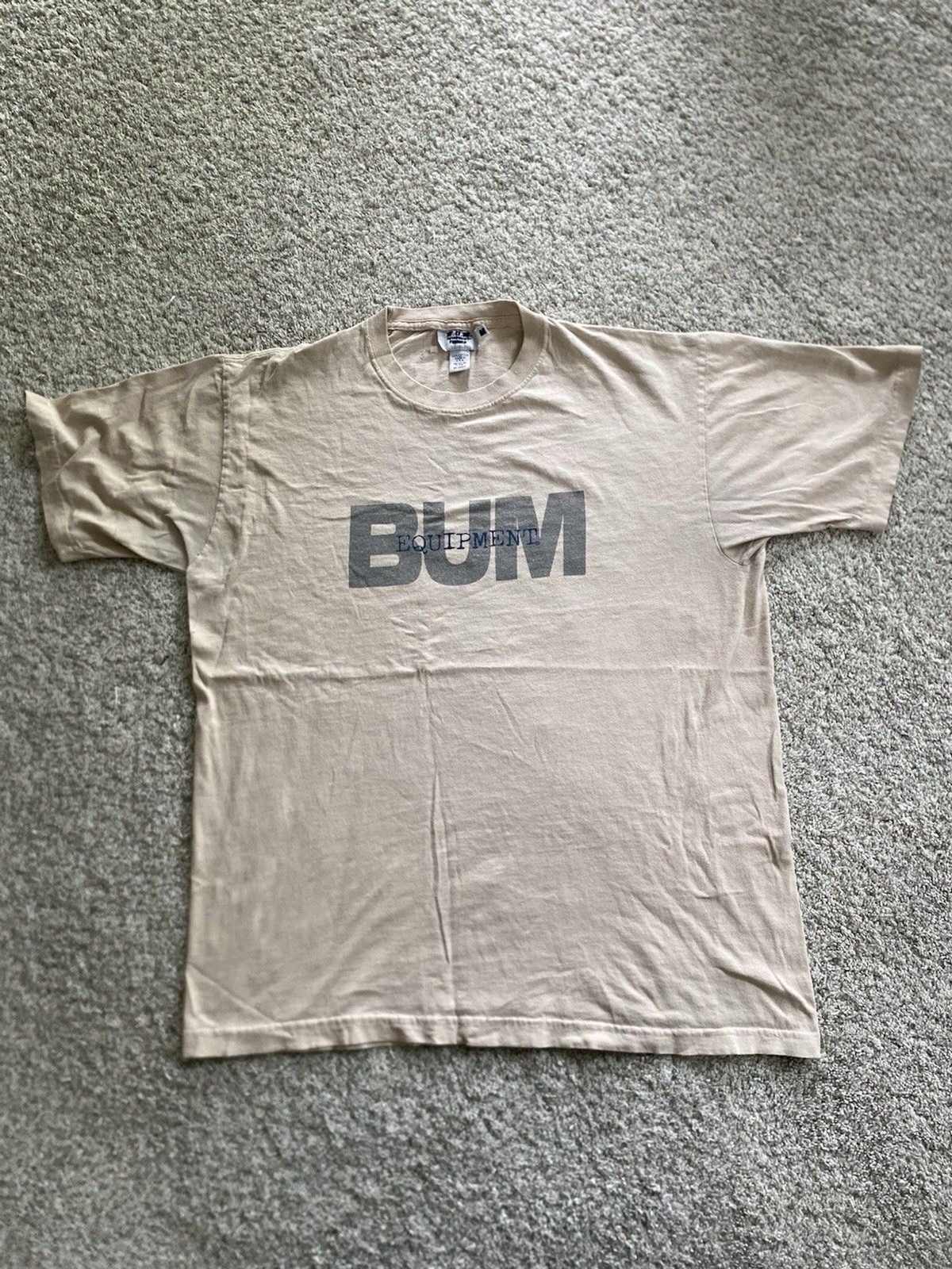 Vintage 90s B.U.M. Equipment BUM T-Shirt Streetwear Surf Large USA Made