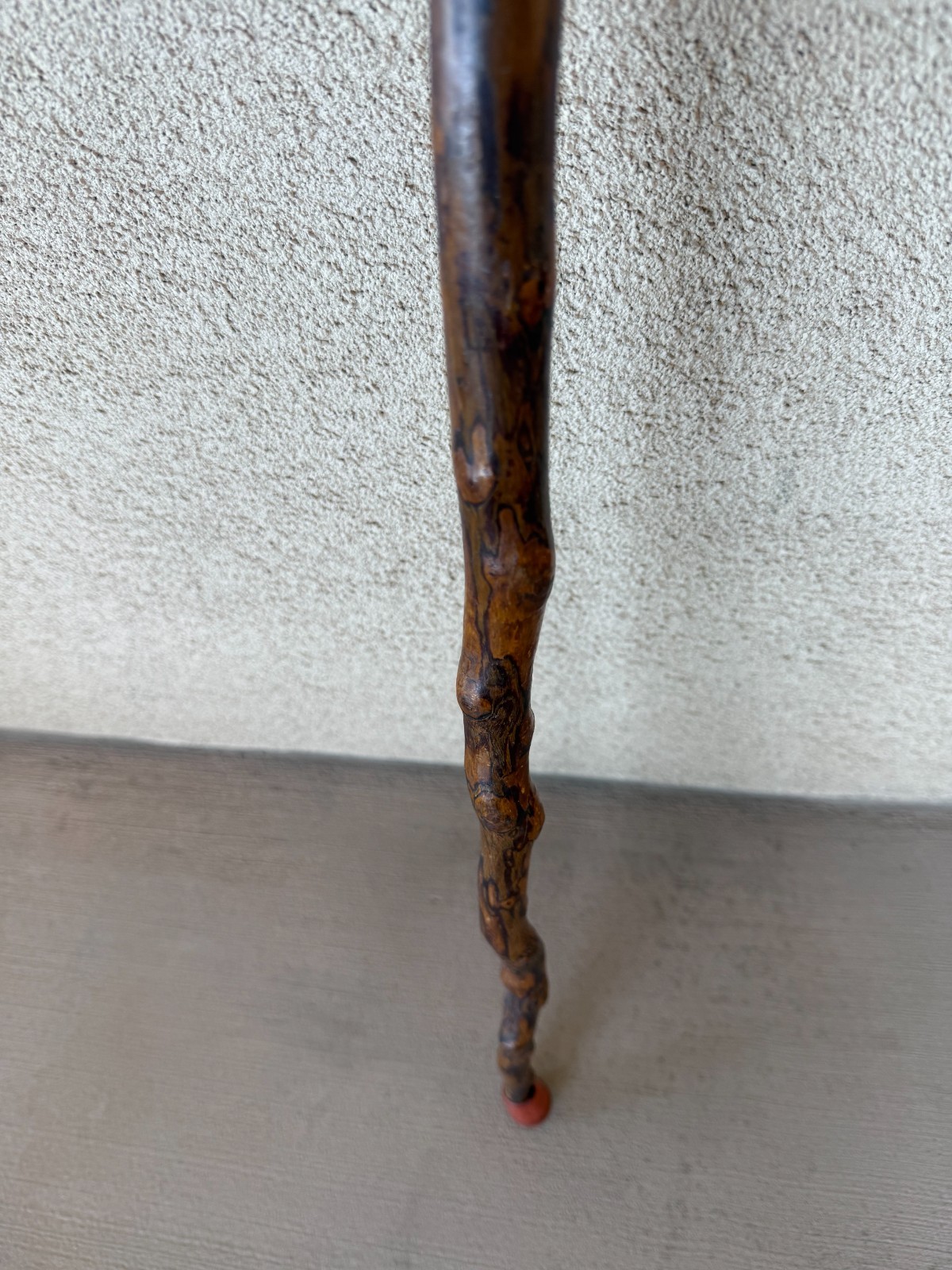 Bavarian Wooden Walking Cane (c. mid 19th century)