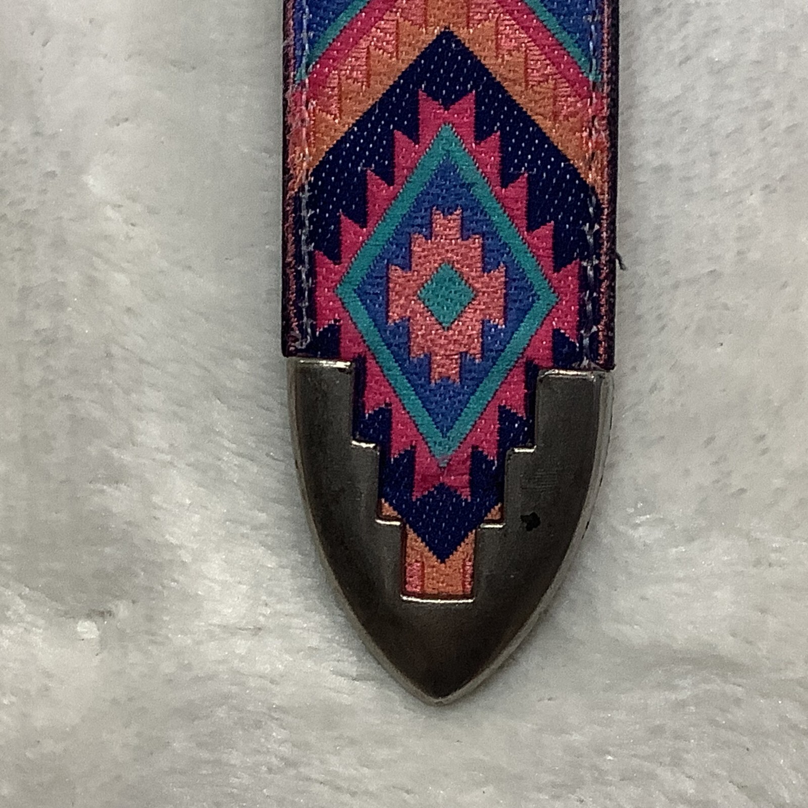 Vintage Ladies NUOVO Southwest Western Cowgirl rodeo Belt Size 9 Aztec Indian