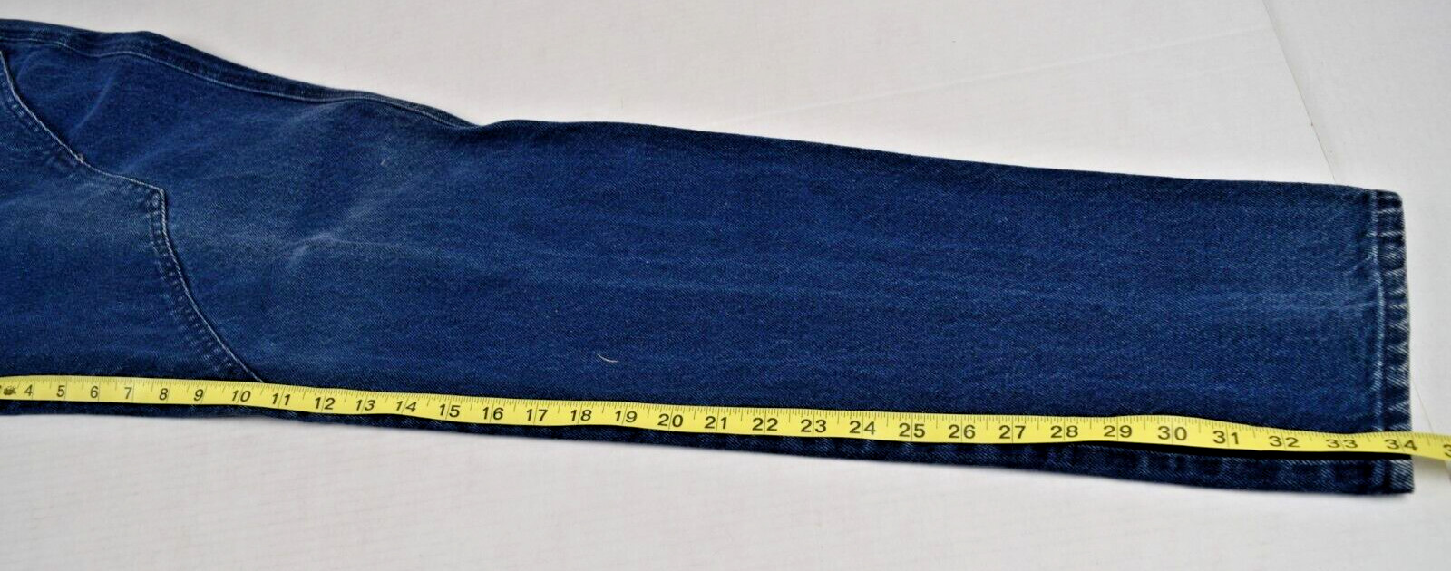 Vintage Rocky Mountain Riding Jeans Size 28 x 34 80s Blue High Waist Made USA