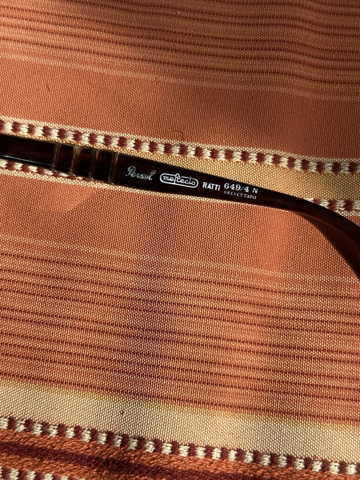 ULTRA RARE VINTAGE Persol Ratti 649/4 N Tortoise Shell Italy 60s-80s Sunglasses