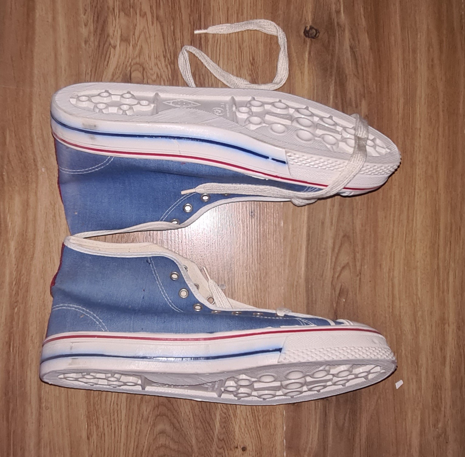 Vintage 70s ALISIDA ΑΛΥΣΙΔΑ / ΕΛΒΙΕΛΑ PVC sneacker shoes US11 size/EU45