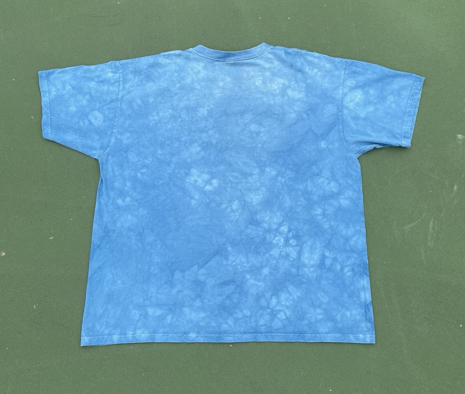 Jimi Hendrix Meadow Park Queens Blue Tie Dye T-Shirt Size X-Large 2007 Concert T