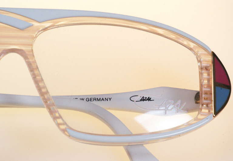 CAZAL Eyeglasses Mod.187 Col 288 Vintage Eye Frame 80s W.Germany Glasses NOS NEW