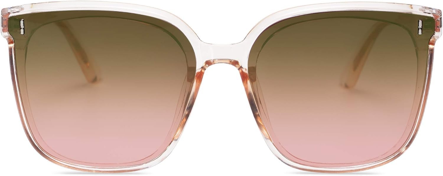 Fashionable Full-Frame Square Sunglasses for Outdoor Activities – UV Protection