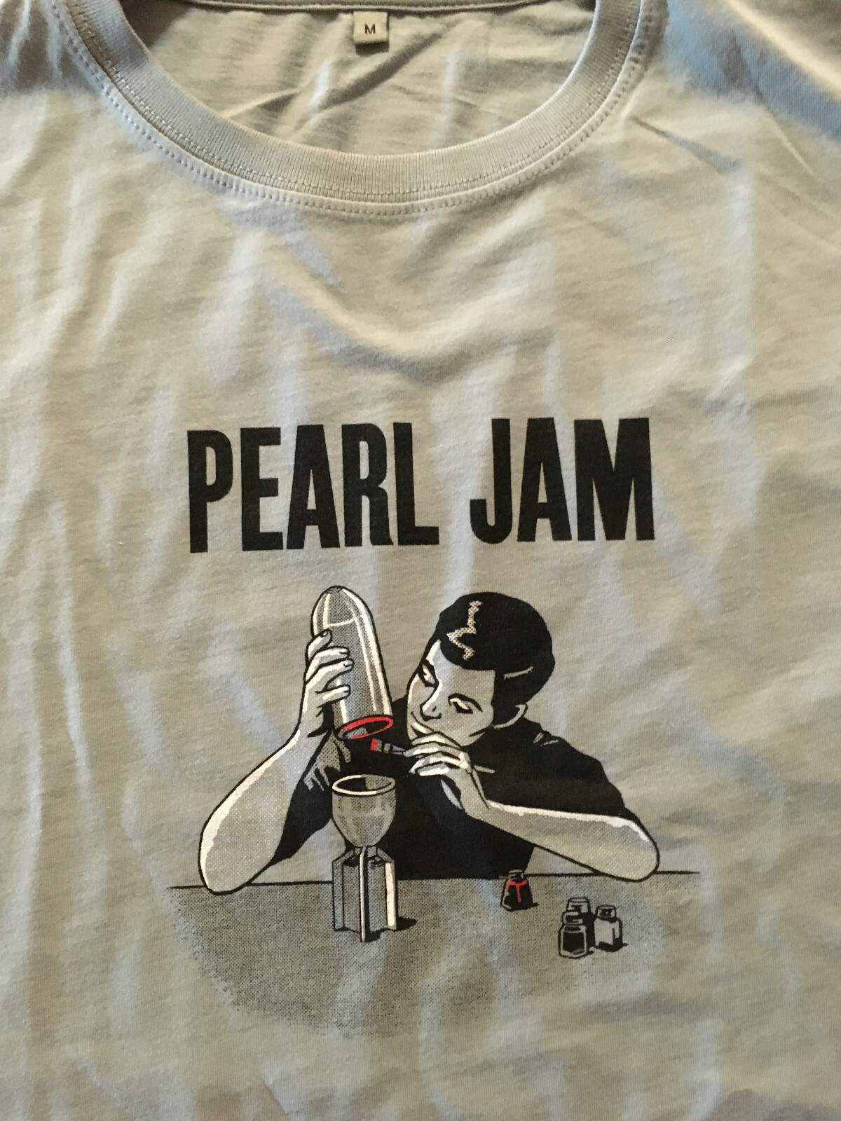 PEARL JAM 2012 EUROPE TOUR CONCERT SHIRT 2 SIDED 4 Backspacer CD NEW TEN CLUB