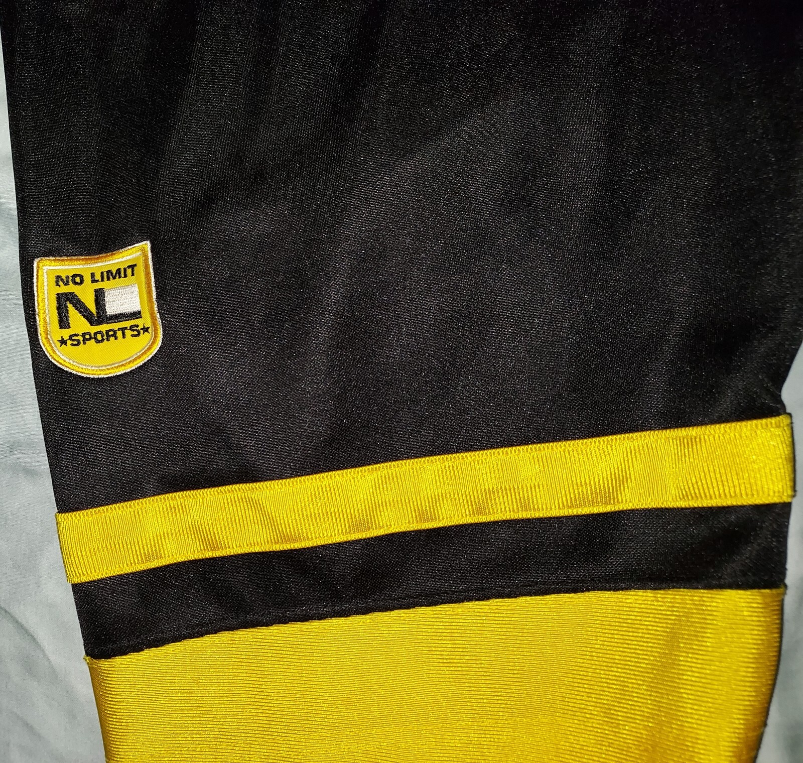 VTG 90s NO LIMIT SOLDIER GEAR MASTER P 00 FOOTBALL JERSEY 3XL HIP HOP RAP YELLOW