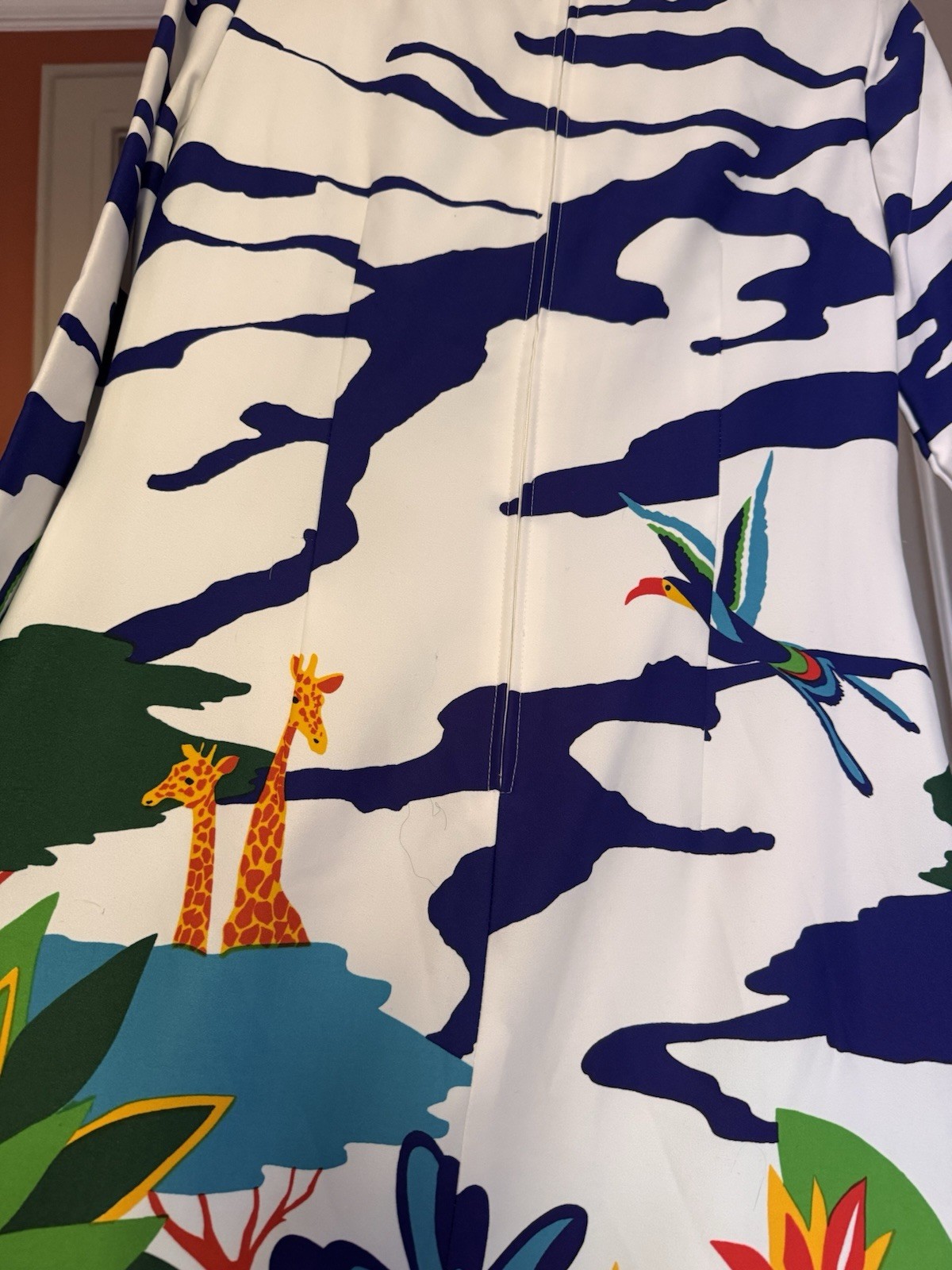 NWT TORI RICHARD 70s Jungle Maxi Dress Vintage