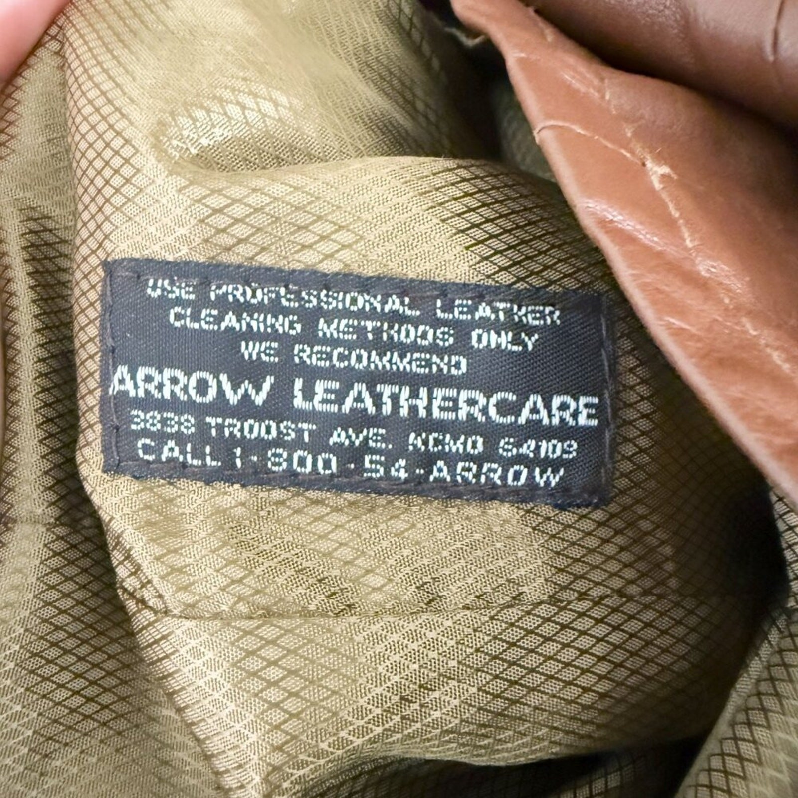 Vintage Remy Leather Brown Leather Jacket Men’s Size 40 Button Up Made in USA