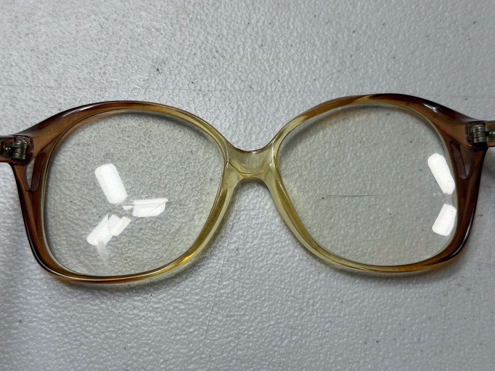 American Optical Vintage 1970s Era Aviators Eyeglasses Frame Model Ao 201 125mm