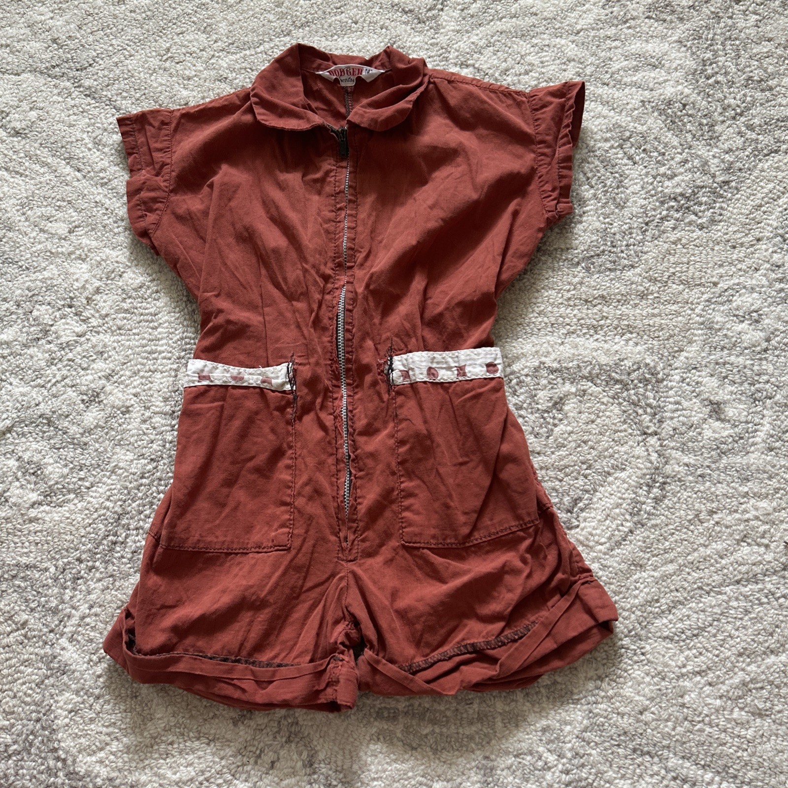 Vintage Children’s Dodger Sportswear Size 3 Needs Repair
