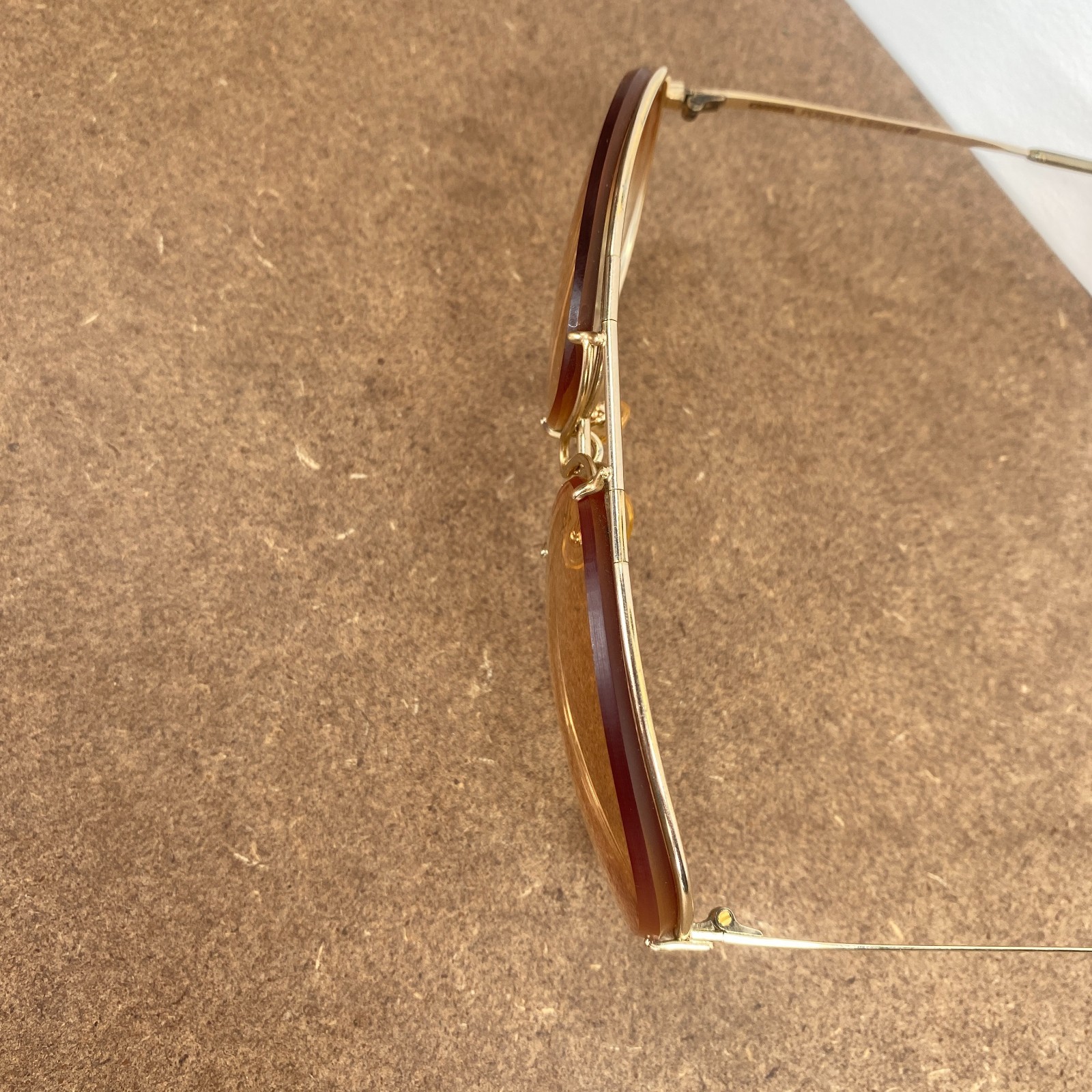 Vintage Carrera Porsche Design 5621-40 Unisex Aviator Gold Sunglasses