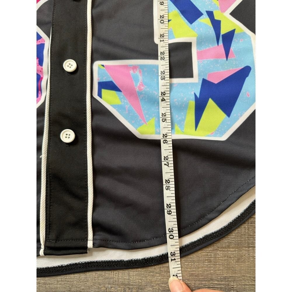 90s Retro Bel Air #33 Graffiti Baseball Jersey – Fresh Prince Inspired