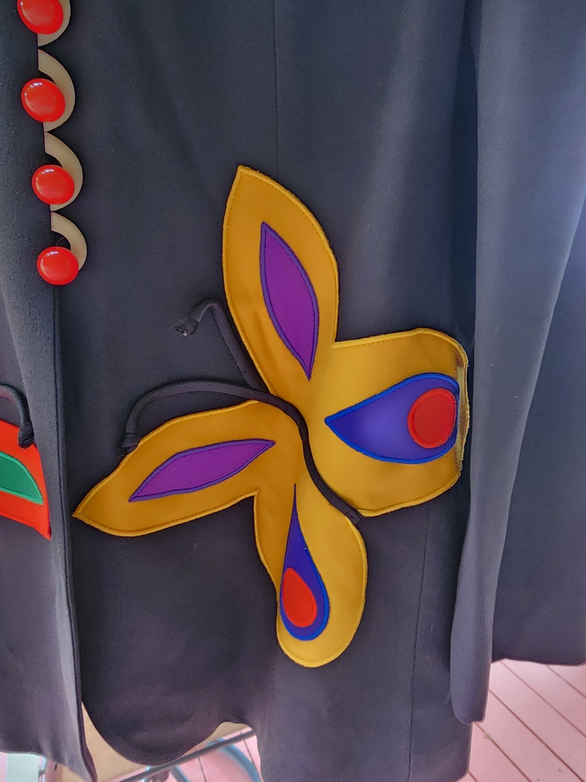 MOSCHINO Vintage (90s) Cheap & Chic Butterfly Jacket