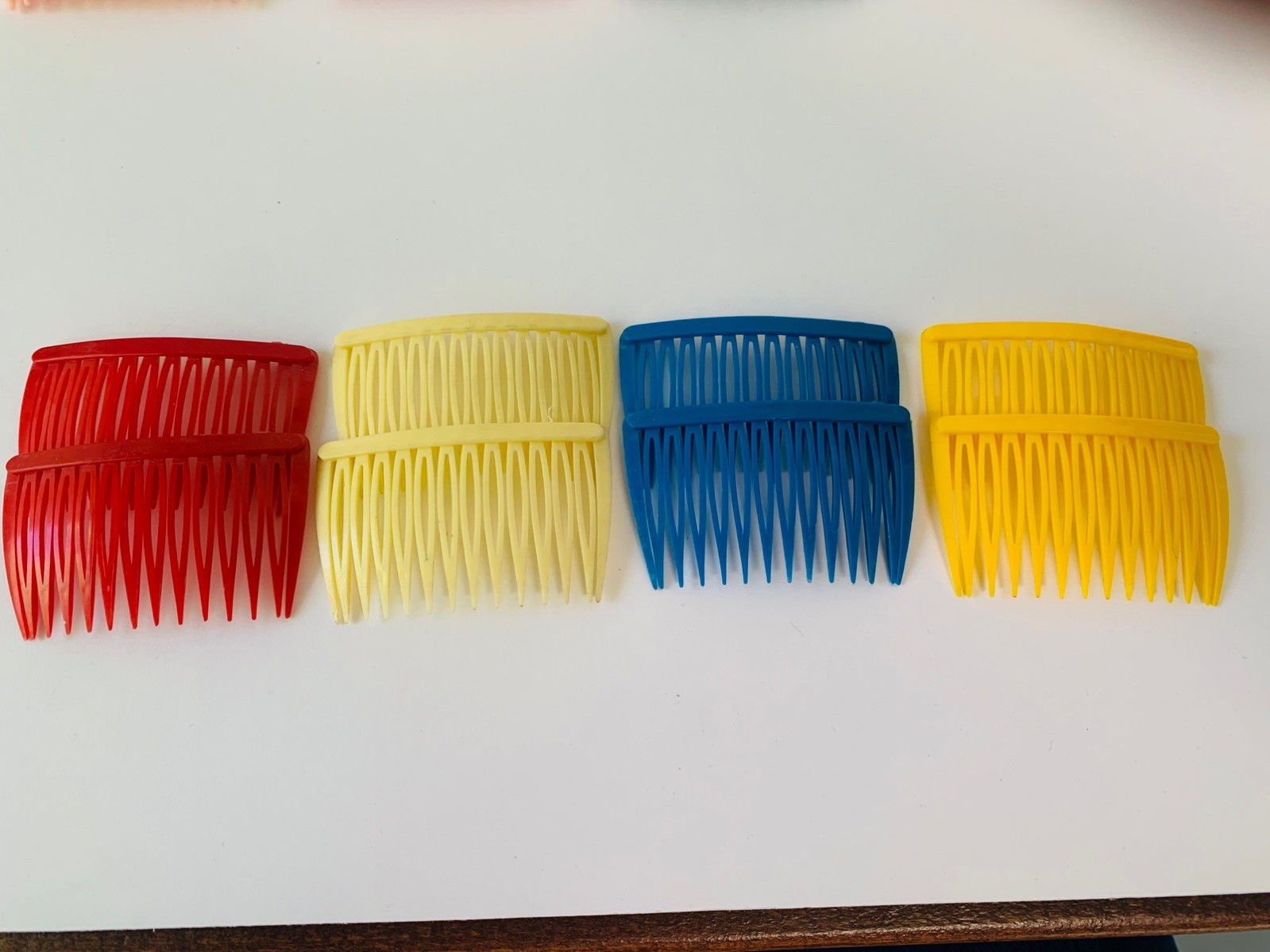 Vintage Goody Hair Side Combs Multiple Colors Lot of 45 (21 Pairs) 80’s 90’s