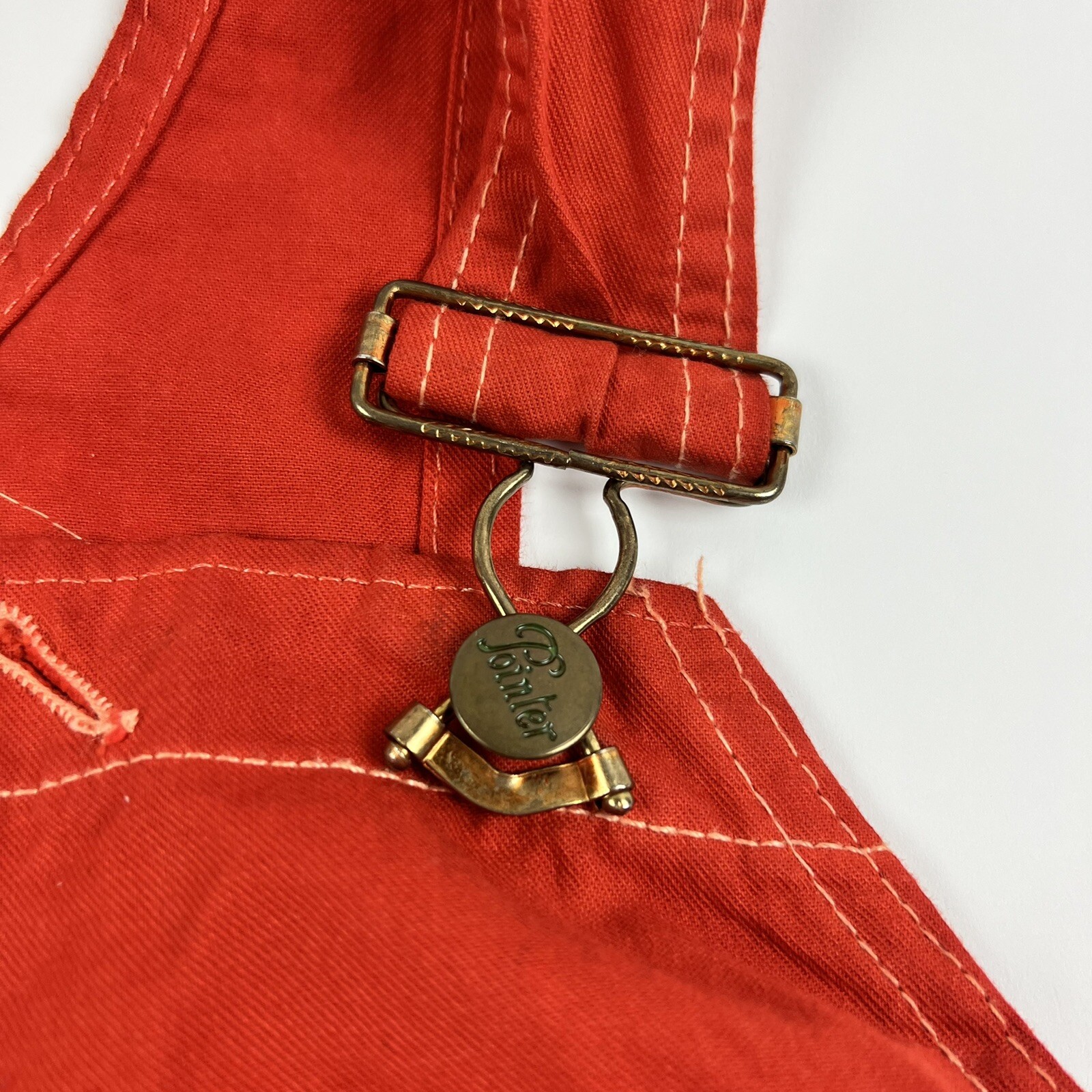 VTG Pointer Brand Overalls Wide Leg Game Day Tailgate USA 44×30 Clemson Auburn