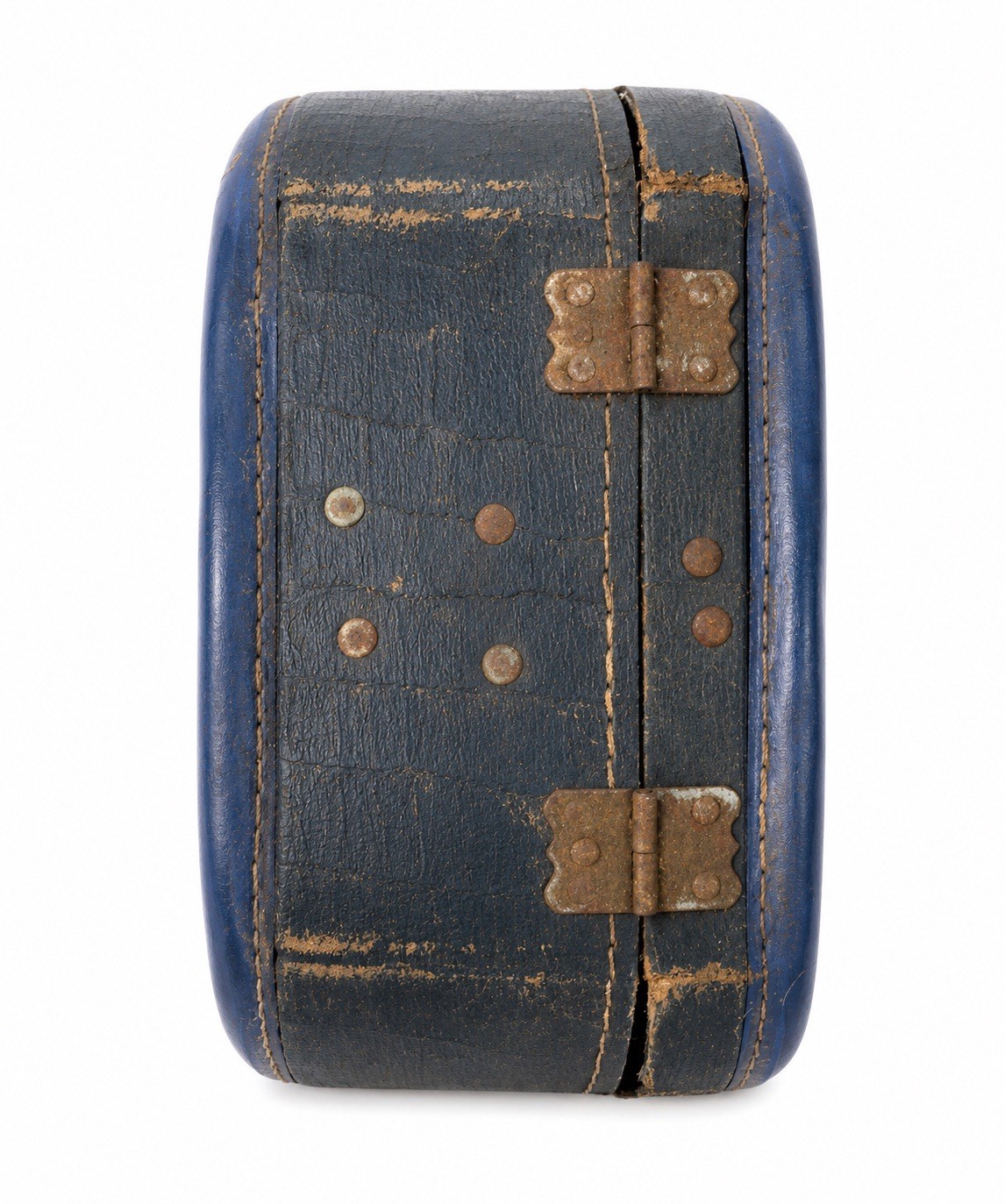 Vintage Oval Hat Box, 1940s–1960s