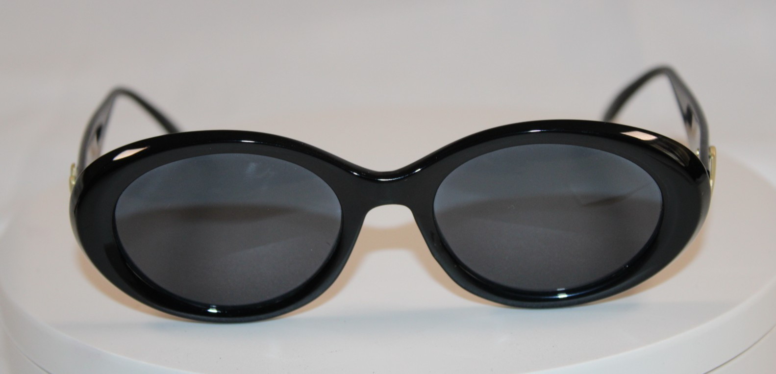 Paloma picasso 8820 Black vintage sunglasses NOS