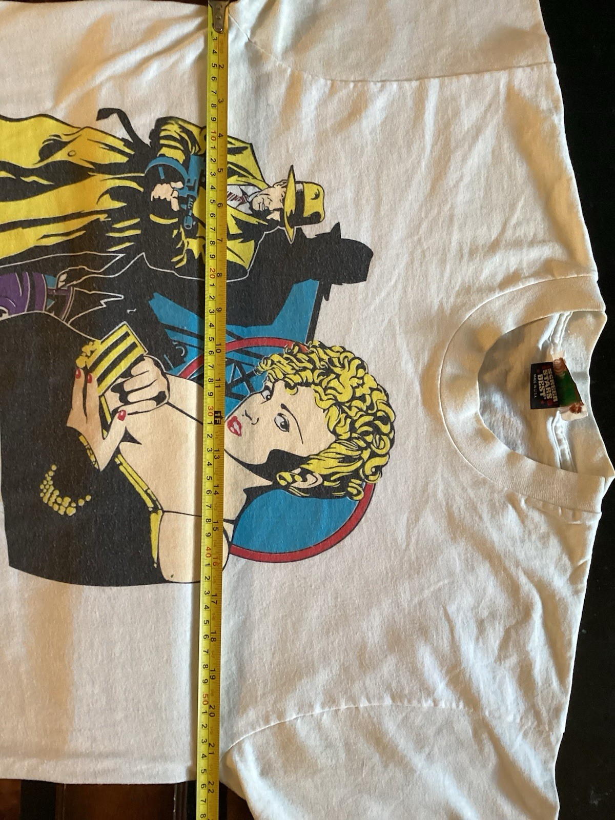Vintage 90s Dick Tracy Tee XL Madonna Beatty Breathless Disney Screen Stars Best