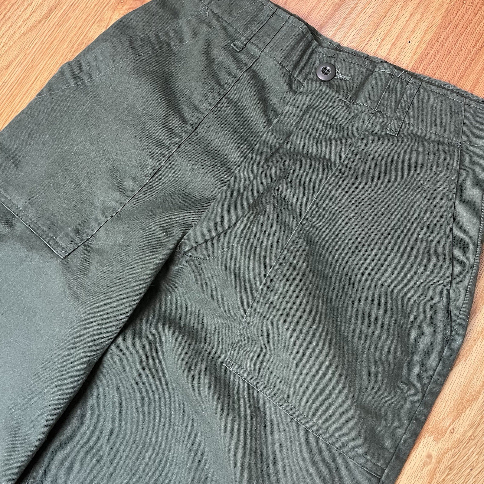 Vintage OG 507 Fatigues 30×29 Army Green Trouser Pants