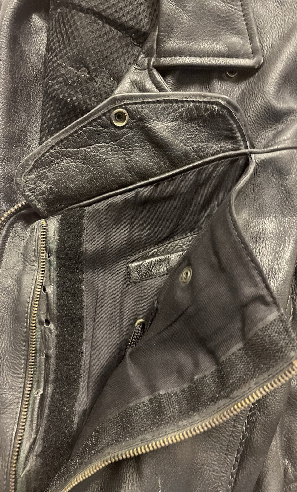 Vtg. Original MARAUDERS Nola Motorcycle Club Colors Leather Jacket NEW ORLEANS