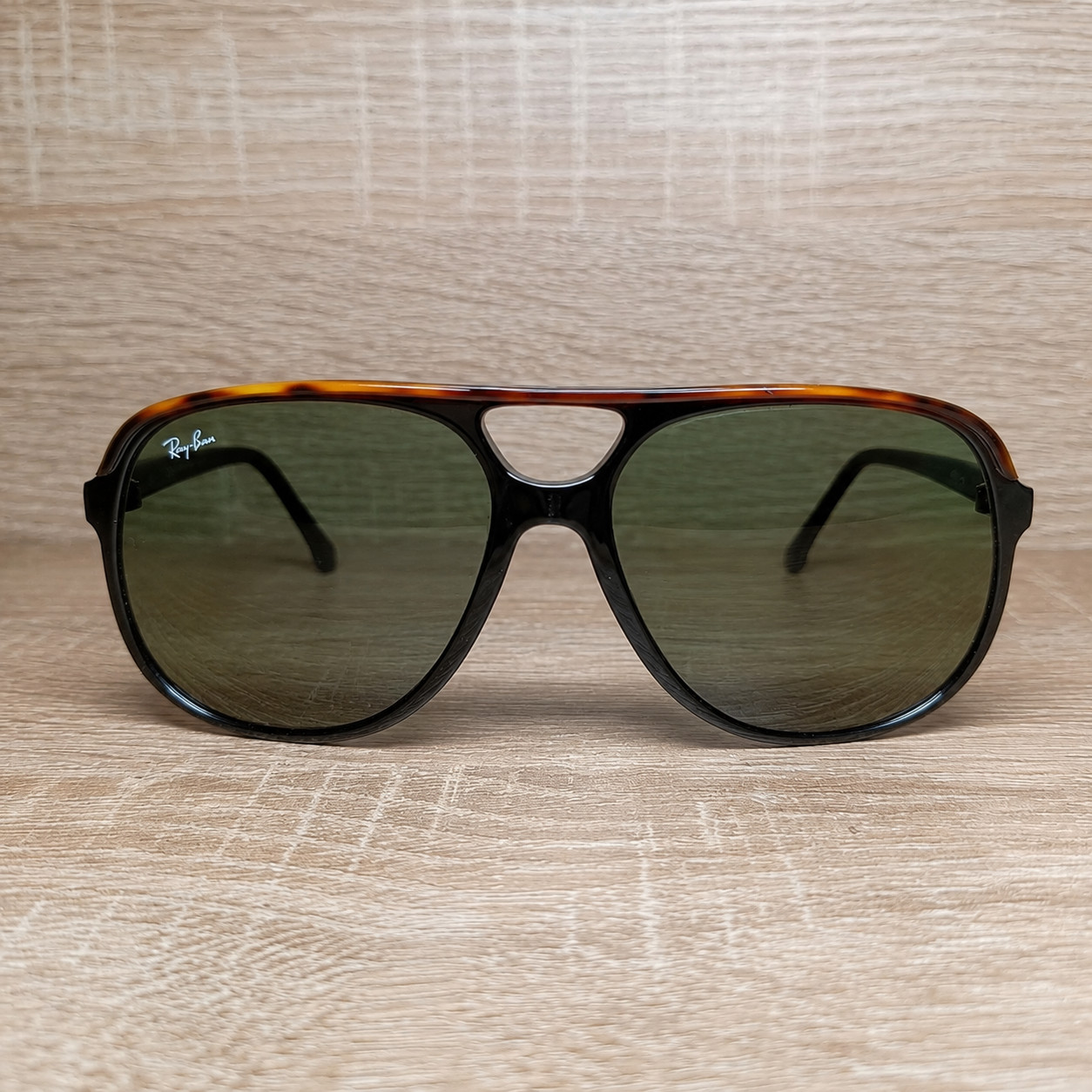 Ray-Ban B&L Style B Vintage Pre-Luxury Black Turtle Original Case