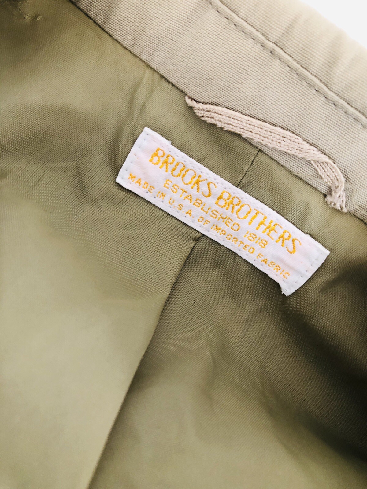 BROOKS BROTHERS / VINTAGE – Mens 40 Short Made in USA Blazer SportCoat Jacket
