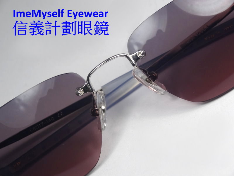 Matsuda 10654 vintage rimless sunglasses titanium frames Акуляры Des lunettes 眼鏡