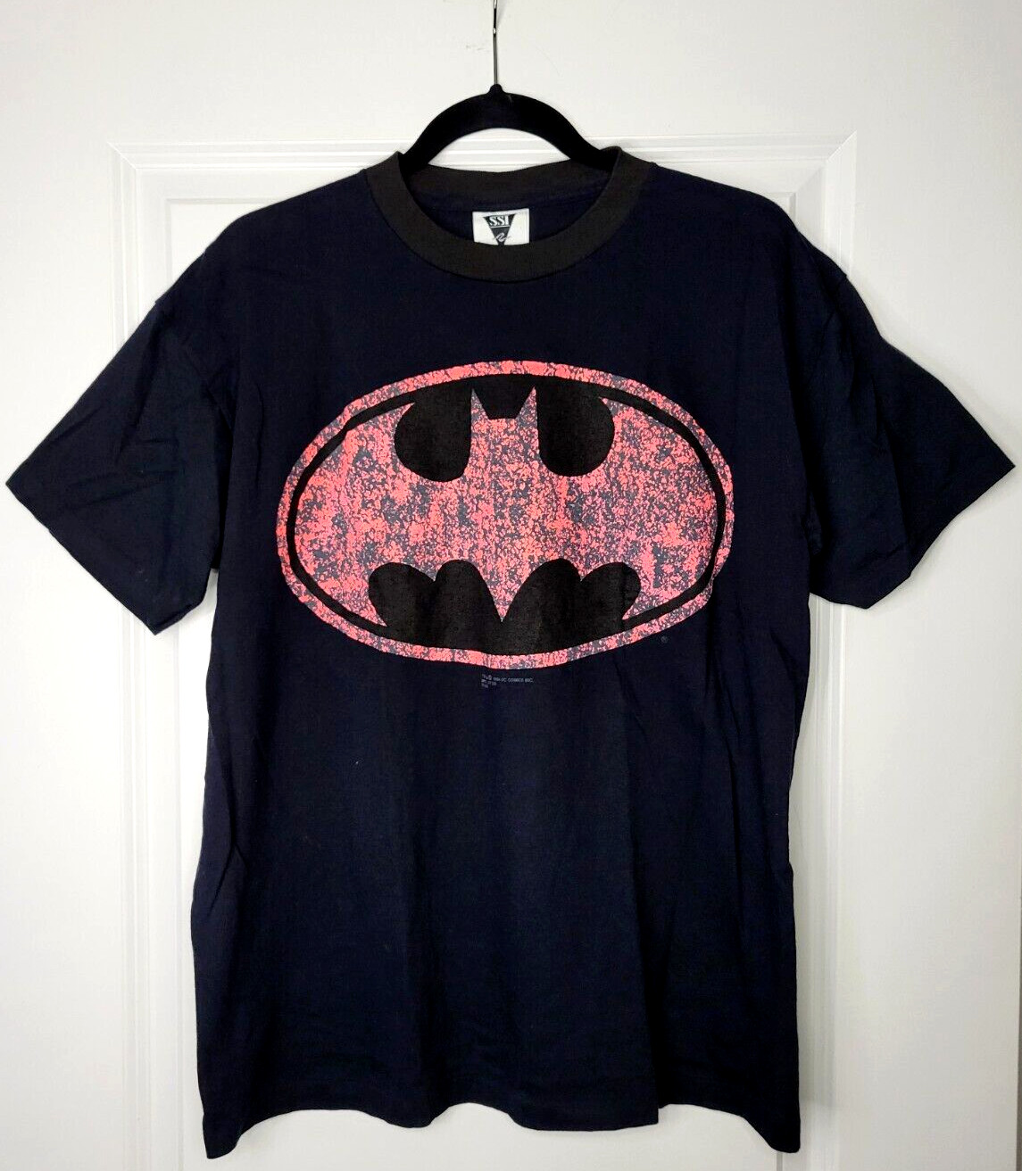 VTG Batman DC Comics T-Shirt Men’s Large Single Stitch Graphic Tee USA Made 90s