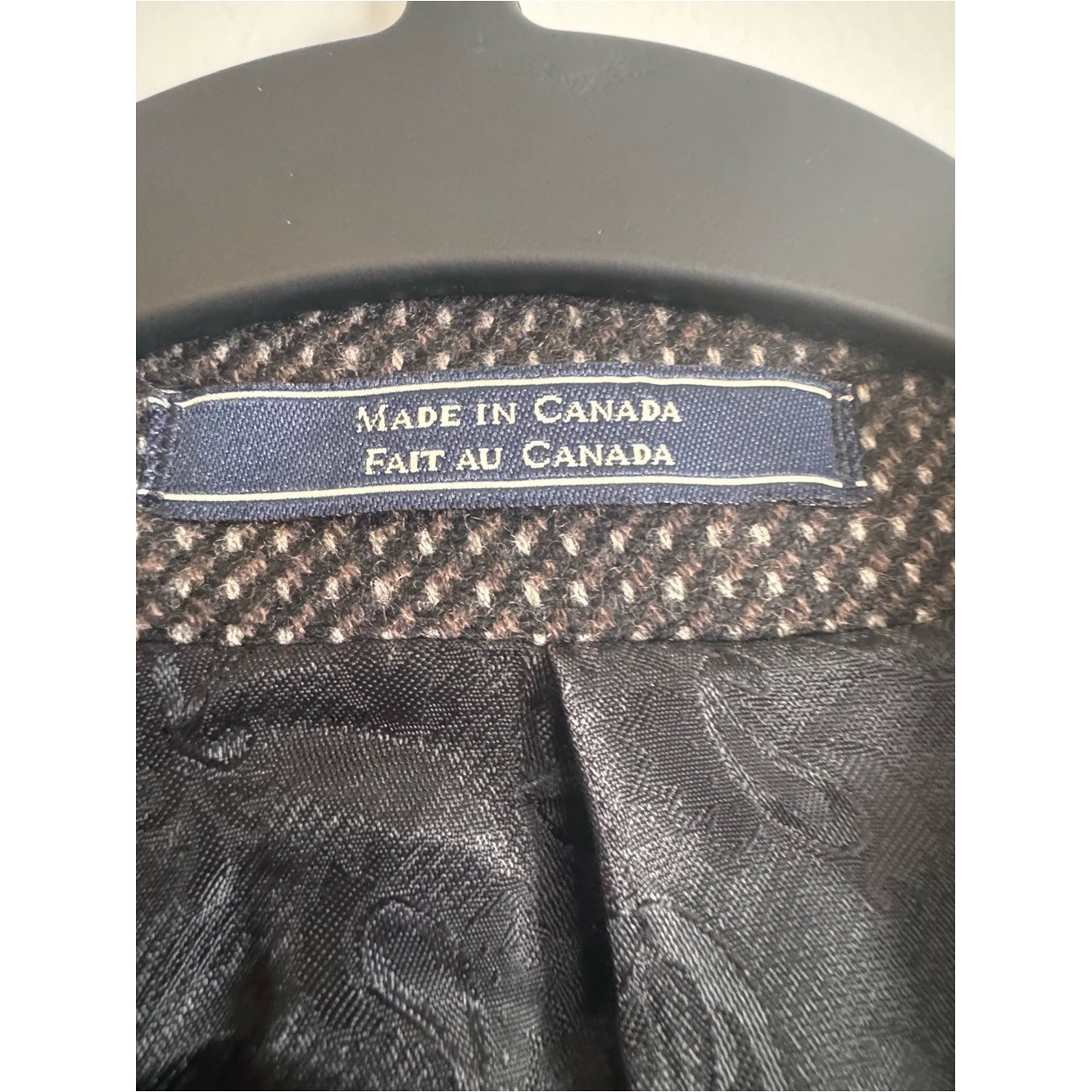 Vintage Arnold Brant Cashmere Mink Brown Sport Coat Blazer Quiet Luxury 40R