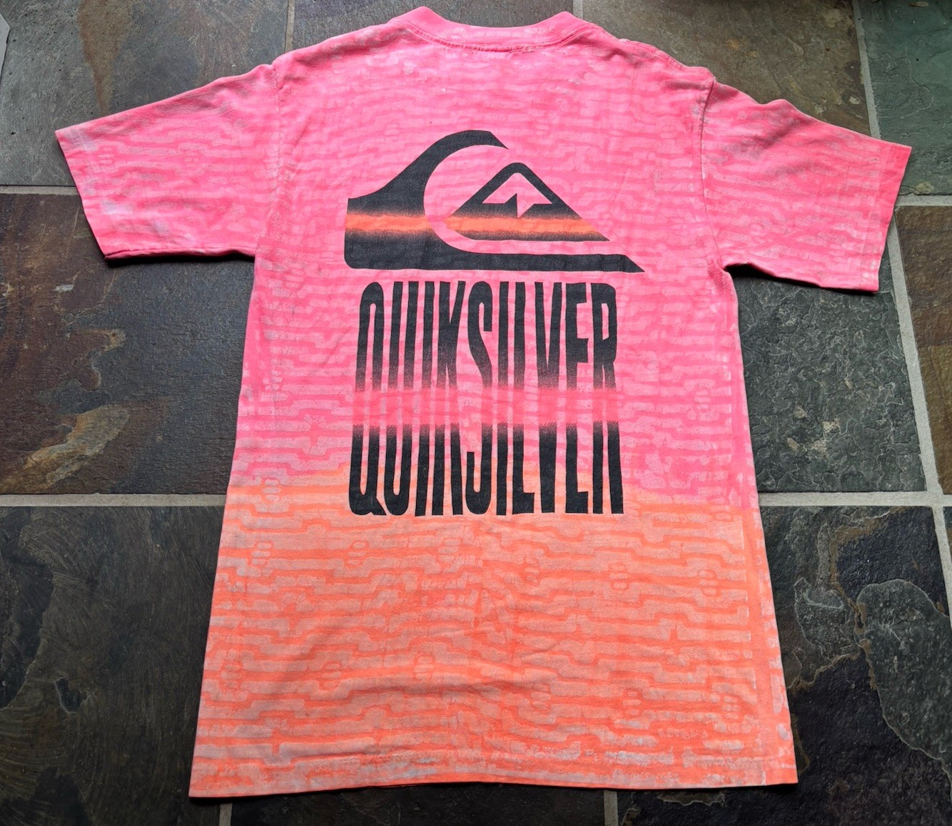 VTG 90s Rare INSANE Quiksilver Surf Tee.single Stitch/usa .medium