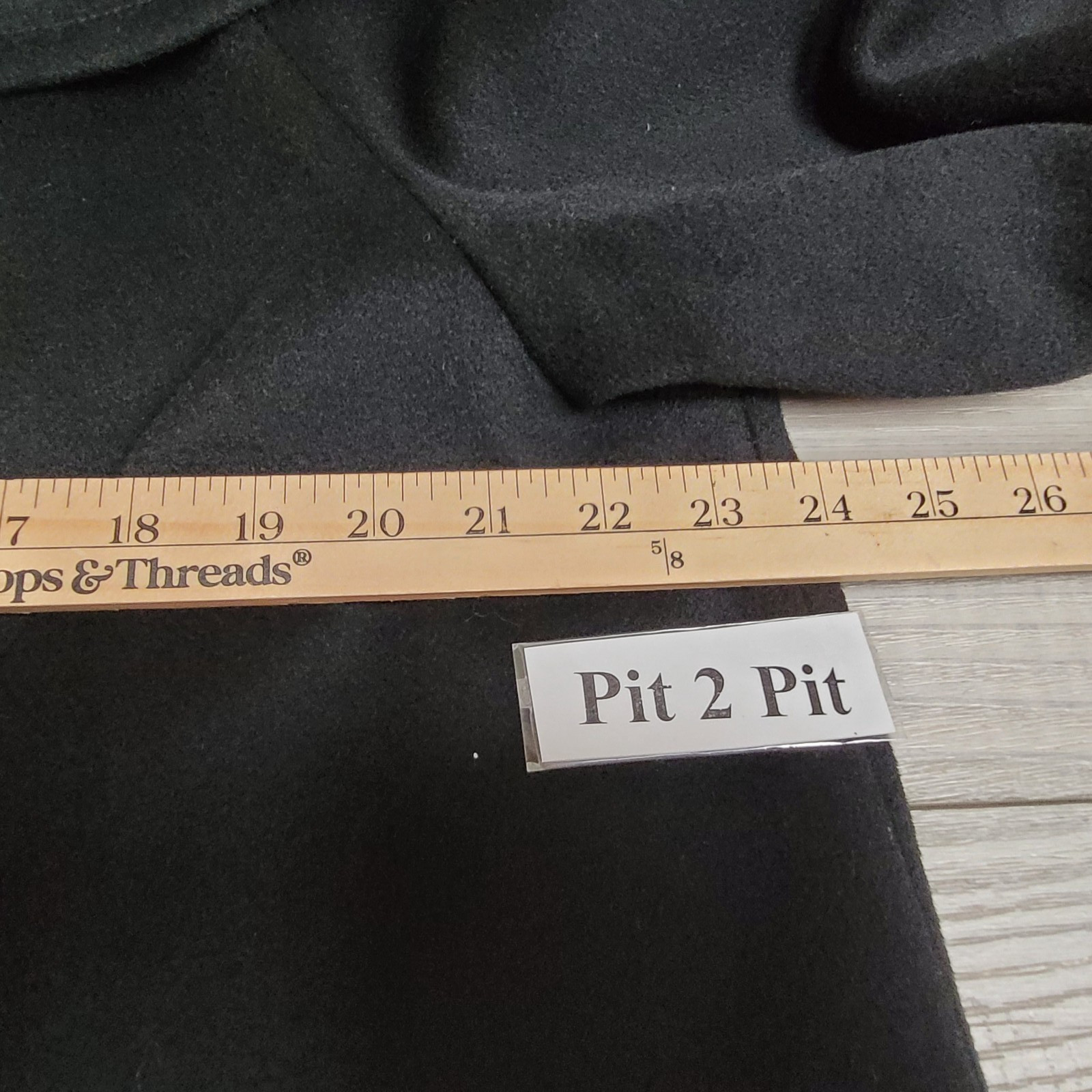 VTG A. Sachs Perlette Wool Overcoat Womens Shawl Collar L/XL Wool Black 80-90’s