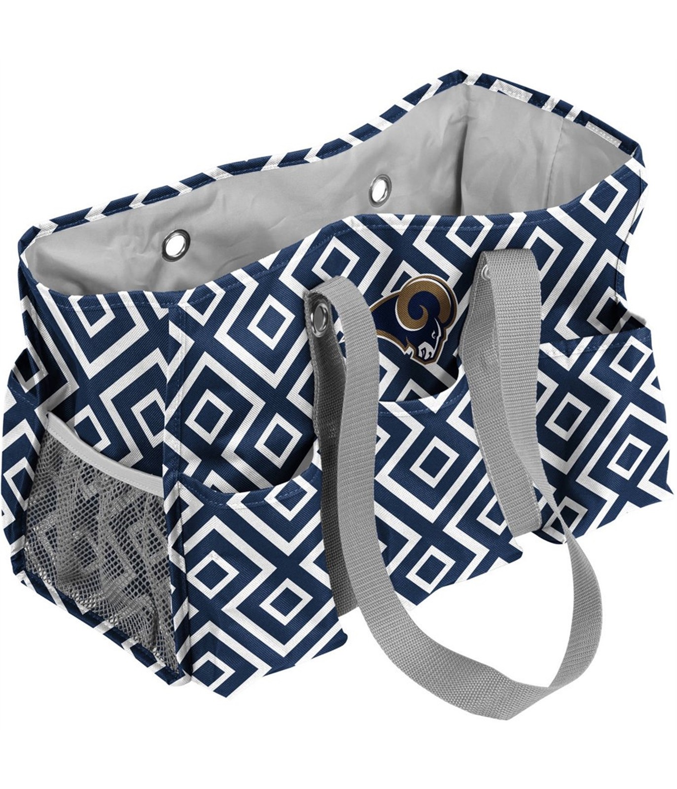 Logo Brands Unisex-Adult Jr Caddy Backpack Tote, Blue, Small (17 in. – 22 in.)