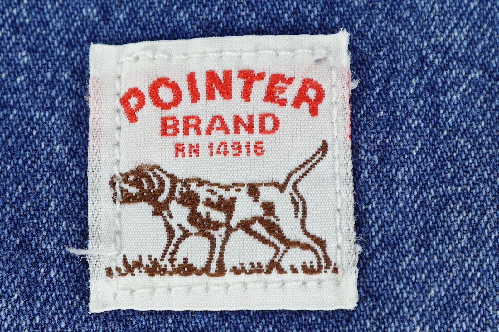 Vtg Pointer Brand Denim Chore Vest Made In USA Men’s Sz 58 Multi-Pockets