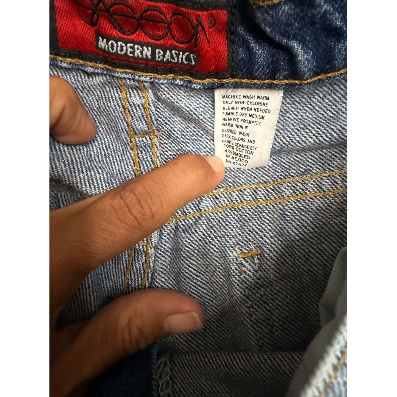Sasson Vintage Modern Basics Mom Jeans Womens Size 14 High Rise Tapered USA