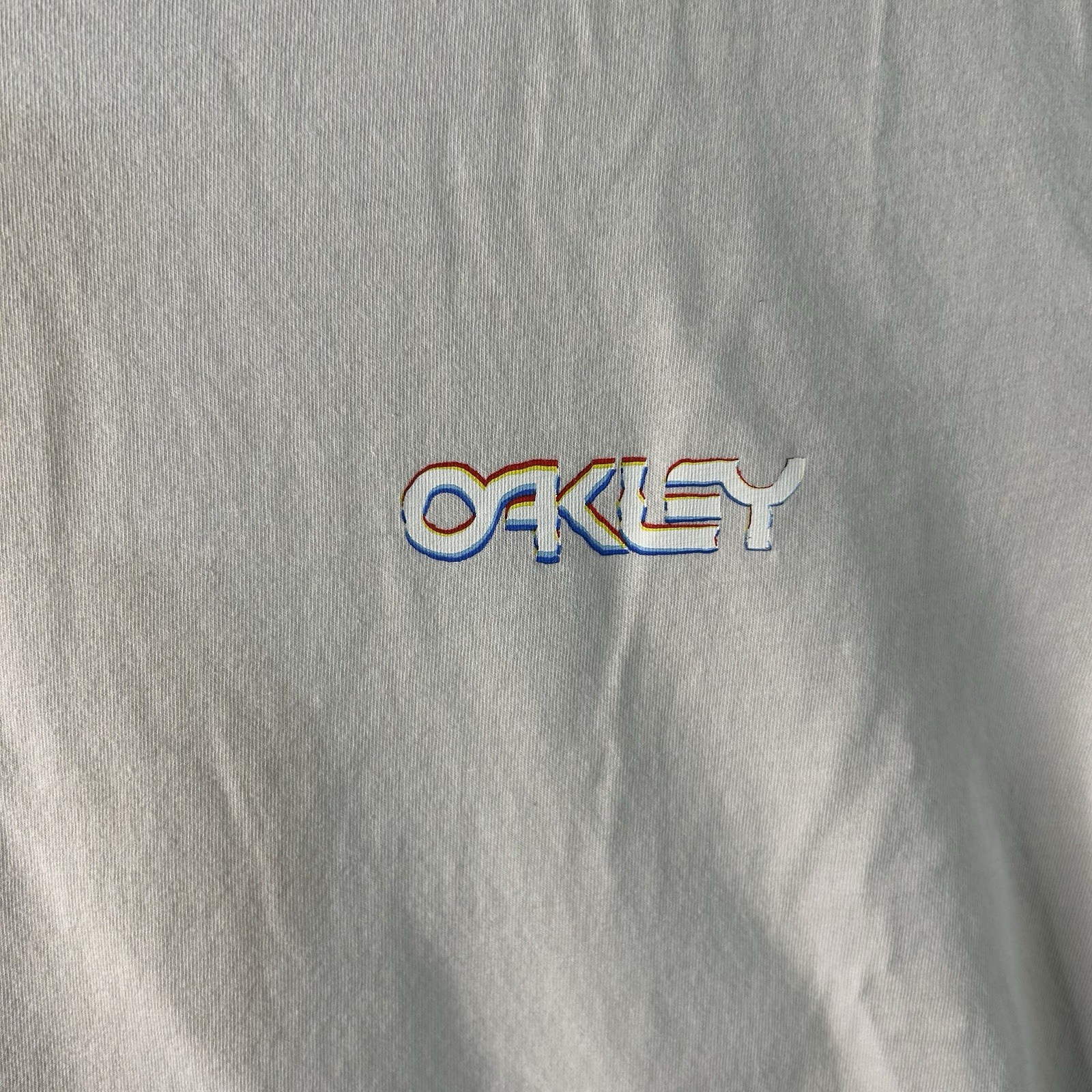 Vintage Oakley T Shirt Boys Large How To Hold Your Horses White Custom Fit