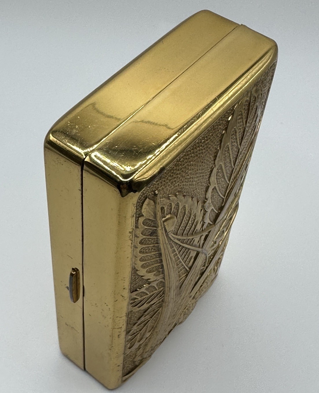 Elgin American Vintage Carry All Clutch Minaudiere Evening Purse Compact