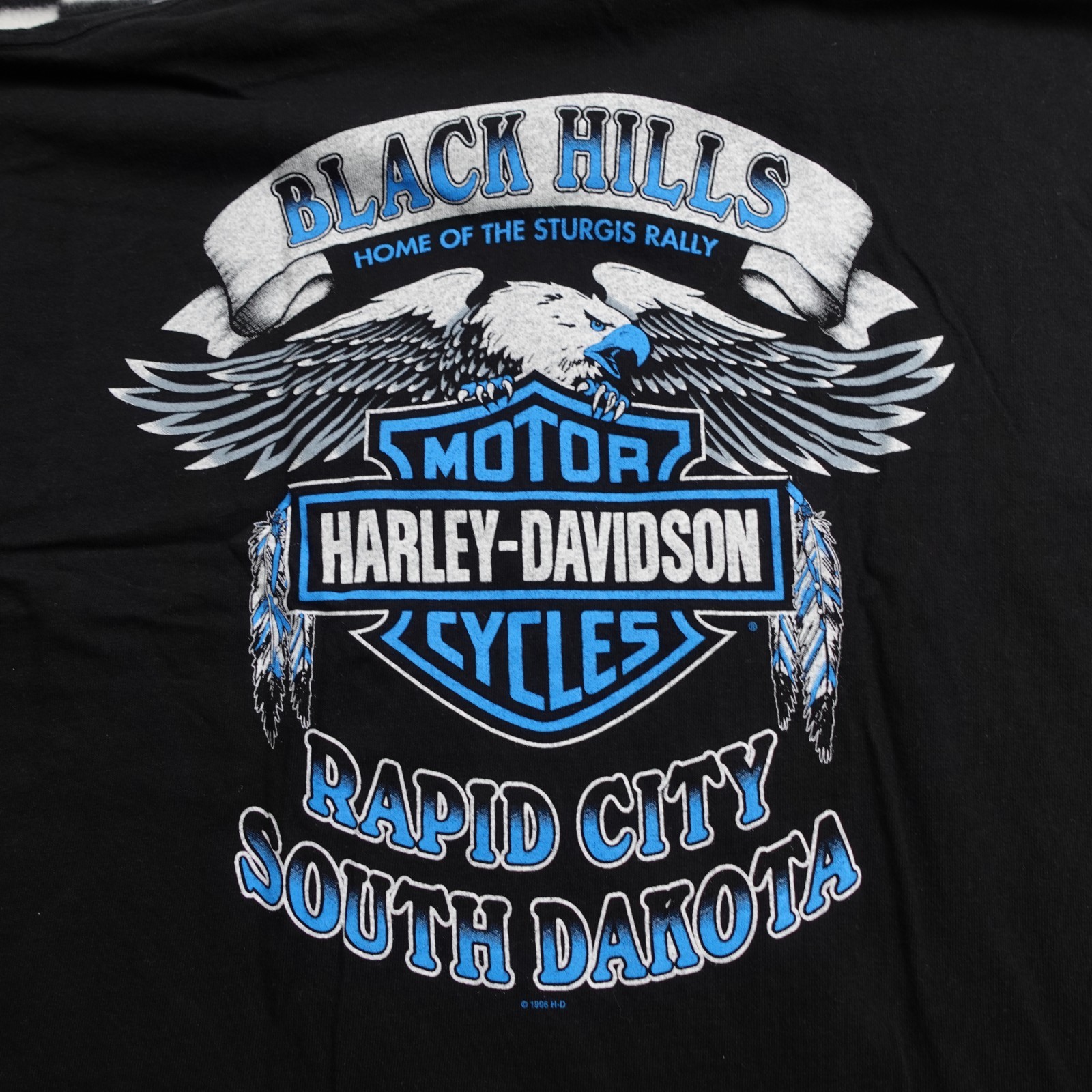 Vintage 90s Sturgis MotorCycle Rally 1997 T Shirt Holoubek Harley Davidson