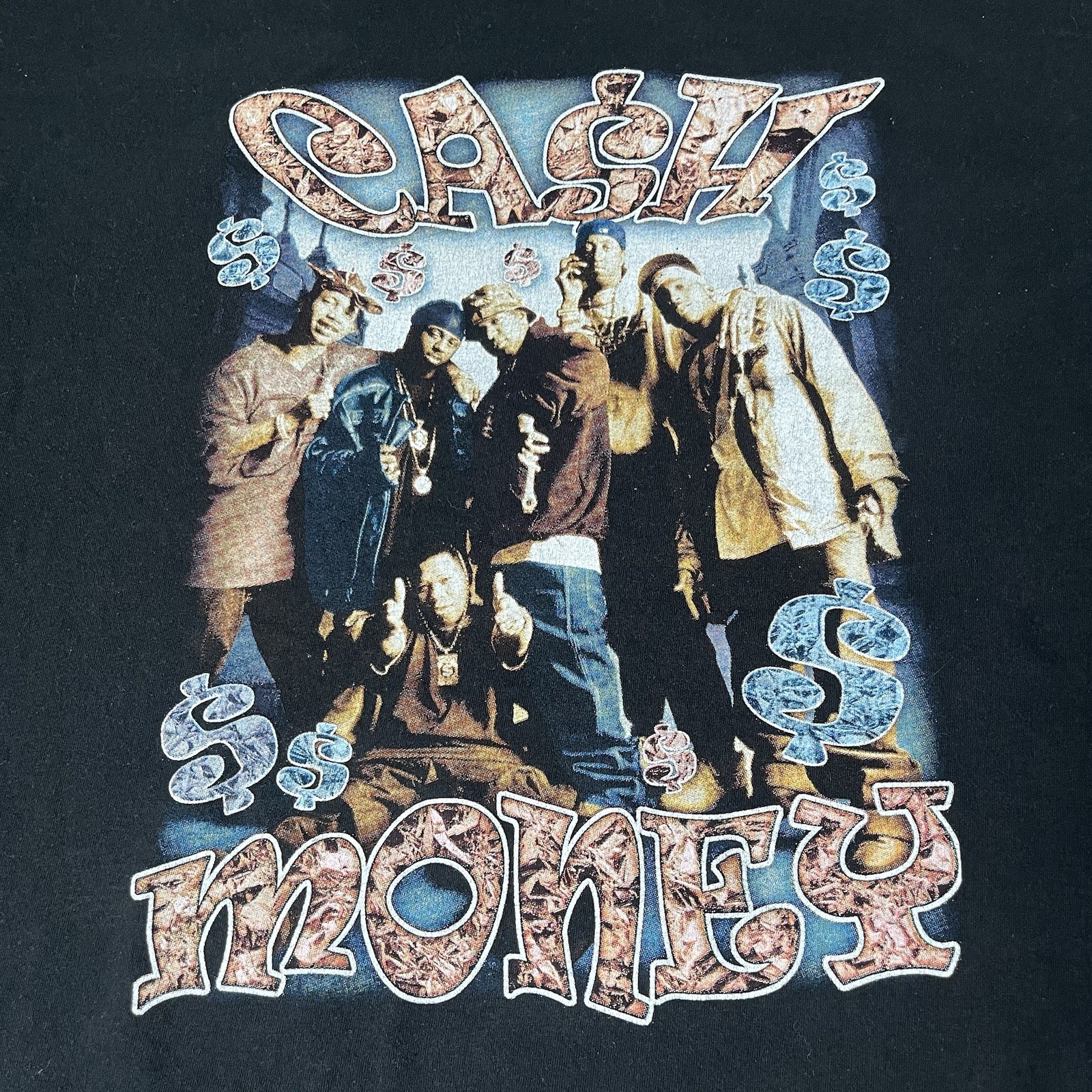 Vtg Juvenile Cash Money T-shirt Mens 2xl Hip Hop Rap Tee Lil Wayne Manny Fresh