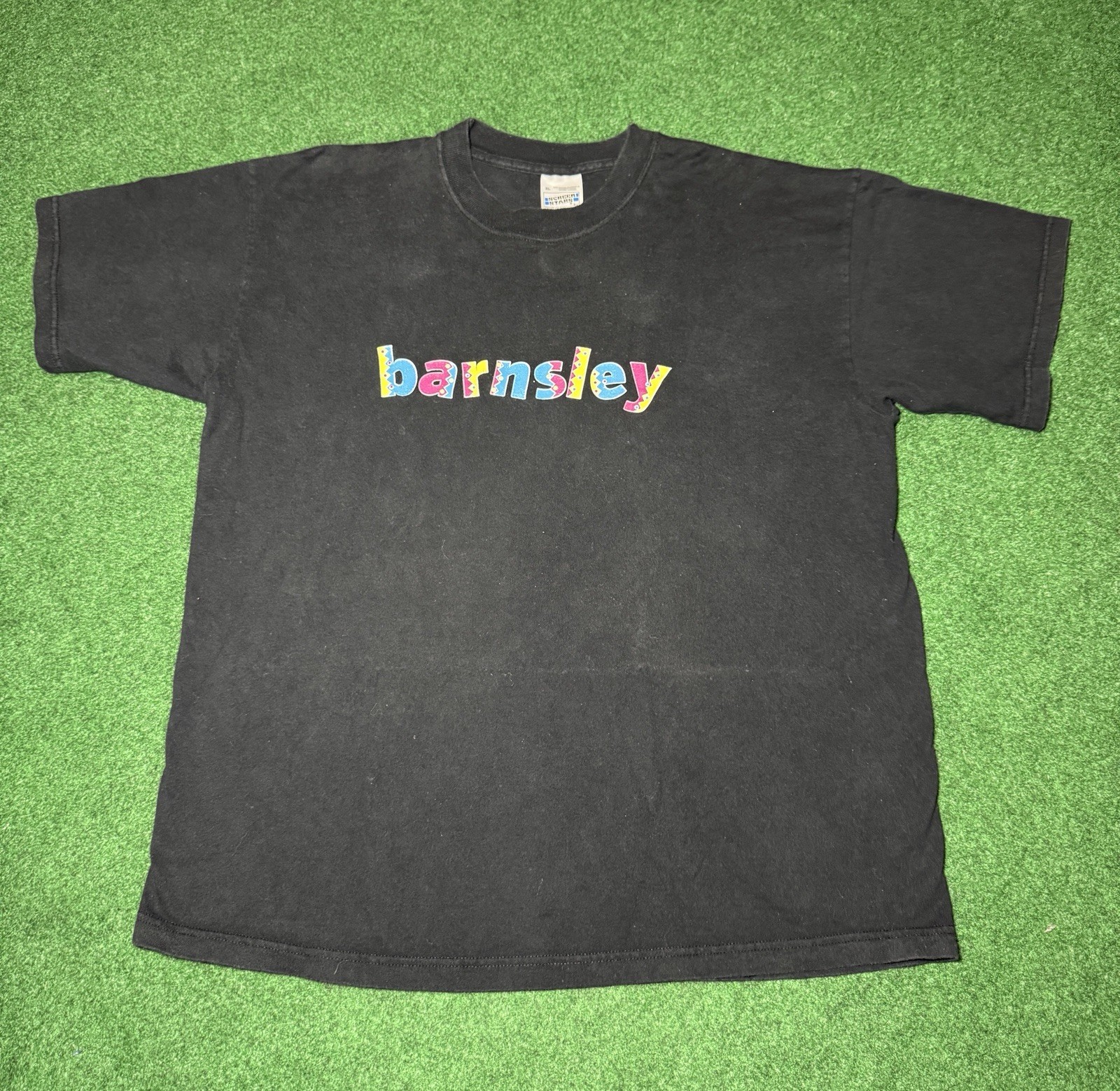 Vintage 90s Barnsley United Kingdom South Yorkshire Retro Hip Hop XL T Shirt