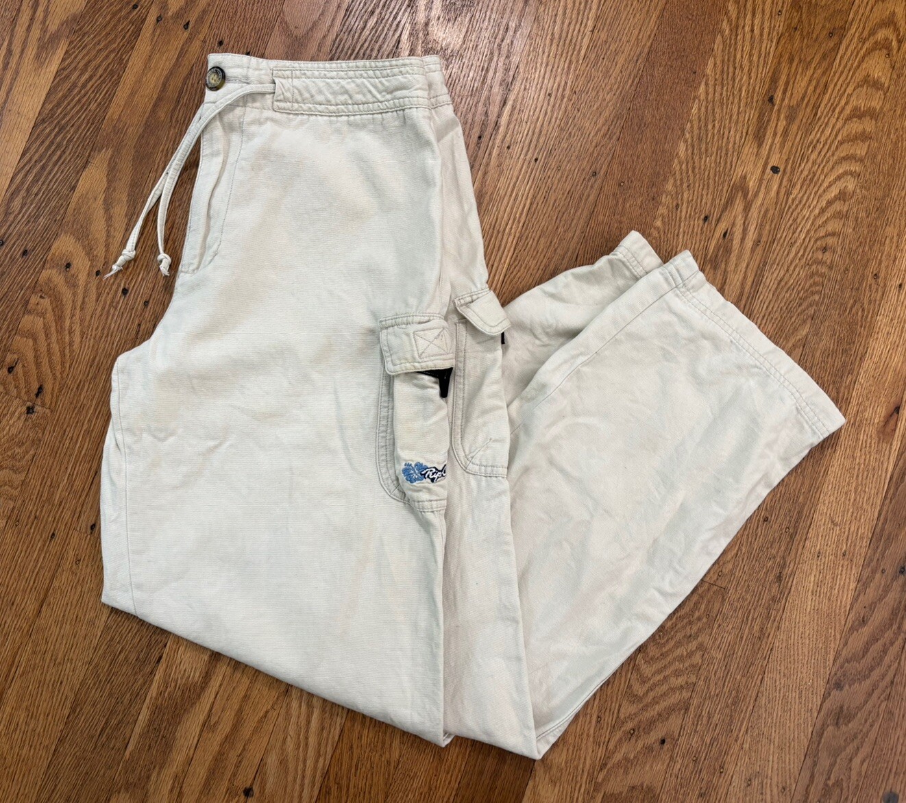 Y2k Surfer Girl Rip Curl Cargo Pants/relaxed Style.size 5.beachy Summer Style