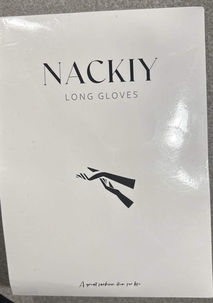 20in Long White Bridal/Opera Gloves, Satin/silk, New #46