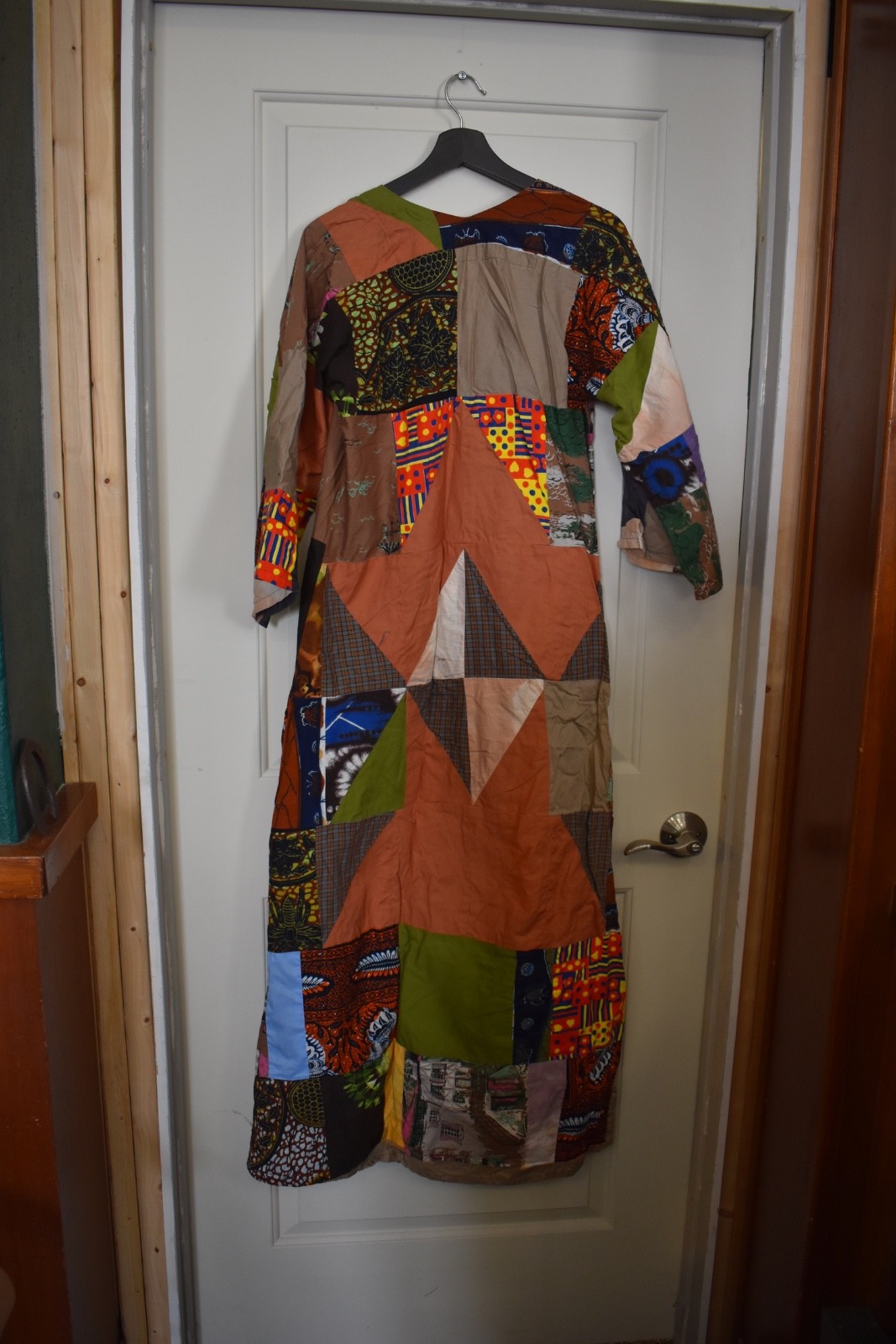 Vintage Koinonia Handcrafts Maxi Style Dress 54in Long 20in Waist Used