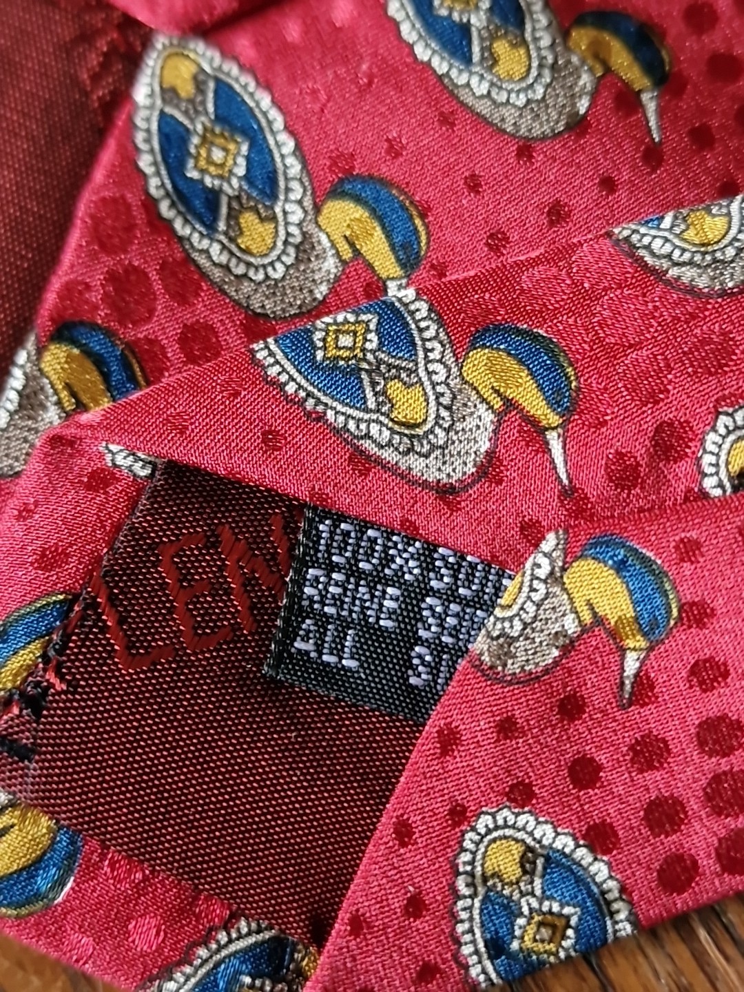 Tie Ties Splendore Milano Silk Silk Italy cm. 145×10 (115) ^