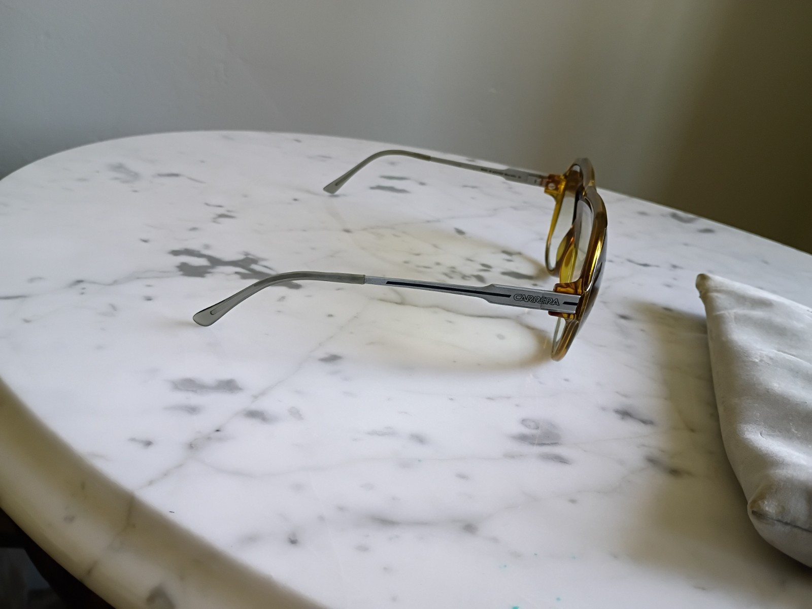 Vintage CARRERA 5565 ‘MIAMI VICE’ Sunglasses – Austria 1980s – Amber Frames Only
