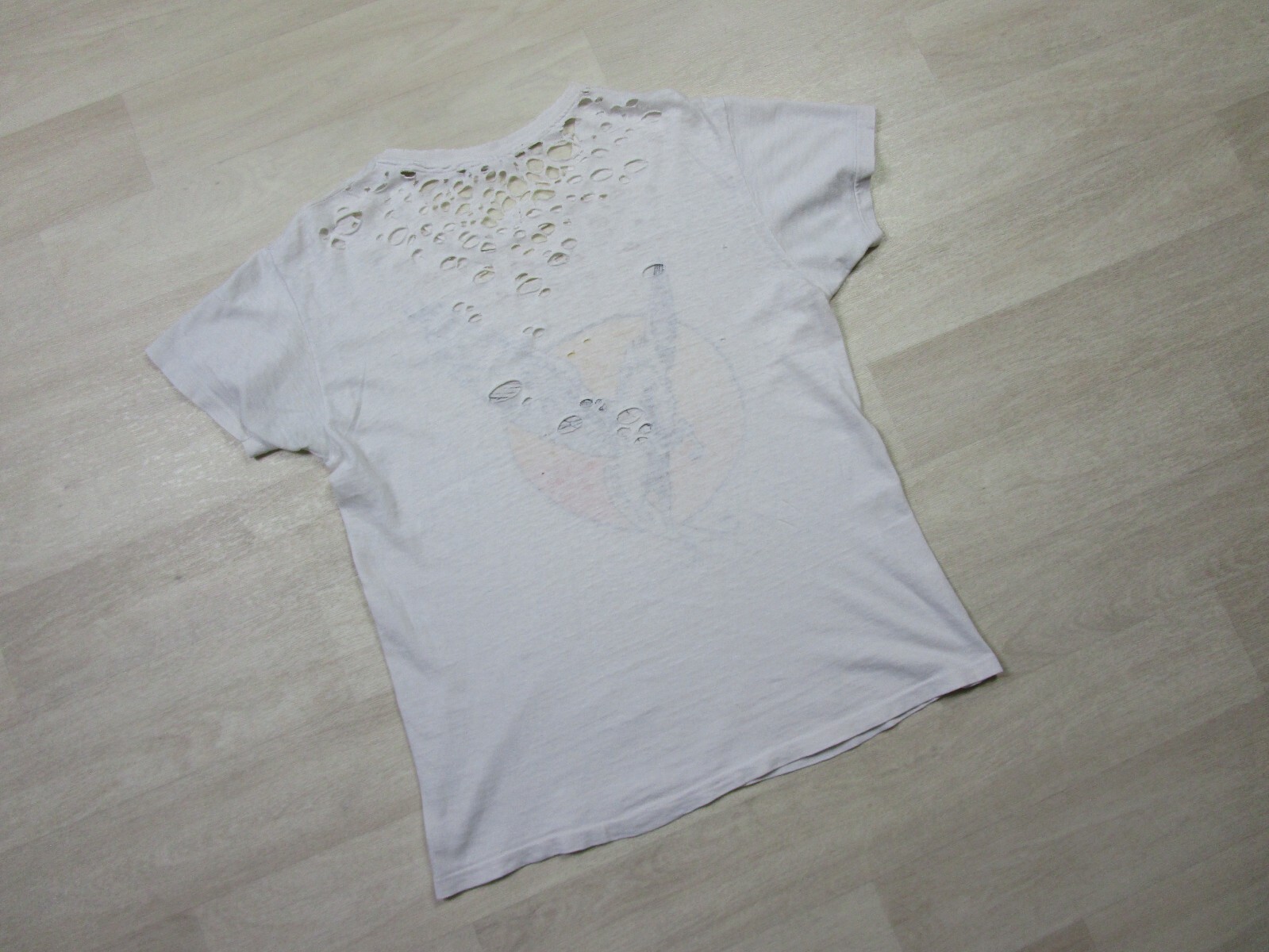 Vintage 1970’s Art T Shirt (M) William Stout Comic Fantasy Pegasus Horse 1973