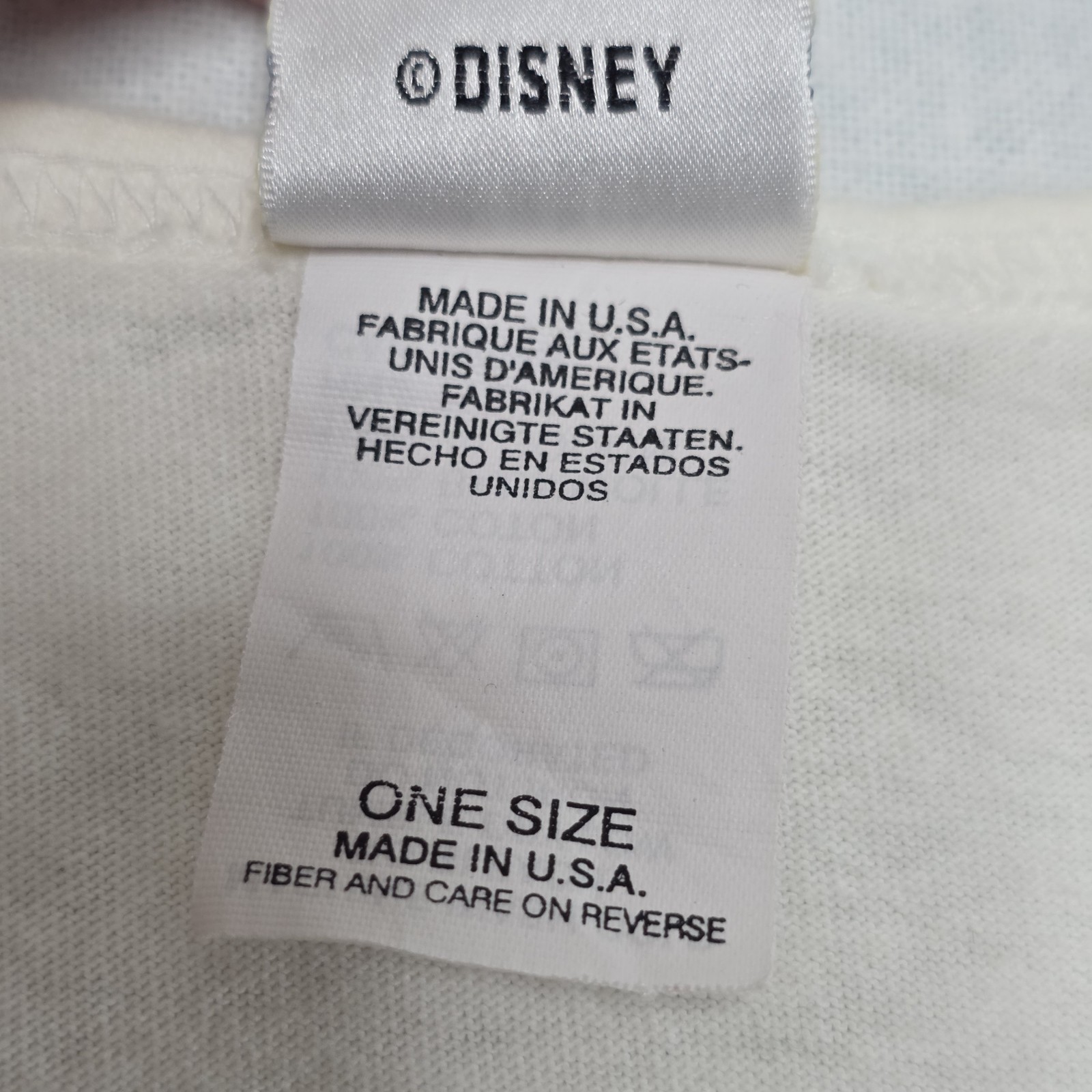Vintage 90s TINKER BELL DISNEY t shirt Womens OS sleep pajama cover up READ