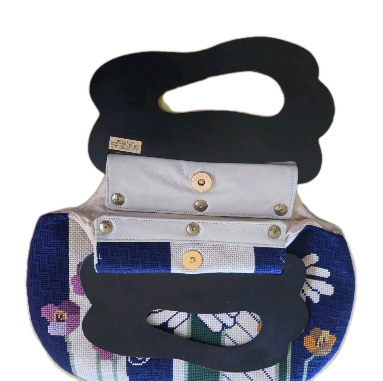 Patricia Smith Moon Bags 1980 Arts Crafts Style Bag
