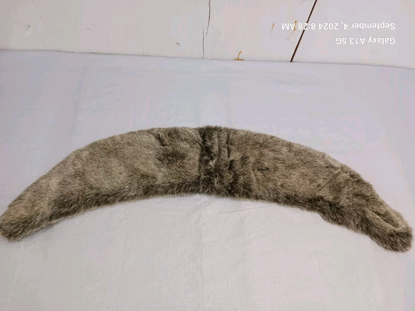NWT Banana Republic Faux Fur Collar Brown L 36″